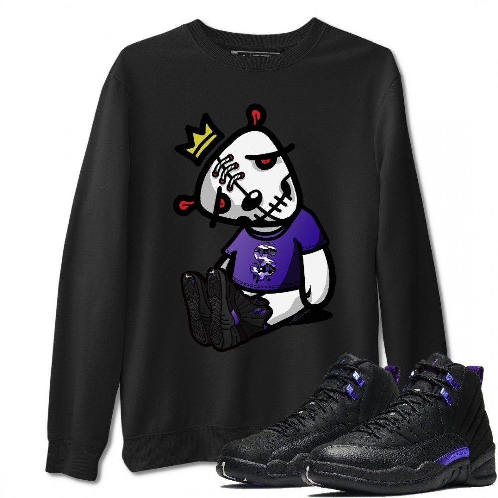 DEAD DOLLS SWEATSHIRT - AIR JORDAN 12 DARK CONCORD