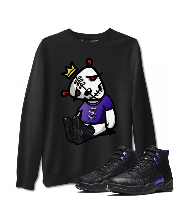 DEAD DOLLS SWEATSHIRT - AIR JORDAN 12 DARK CONCORD