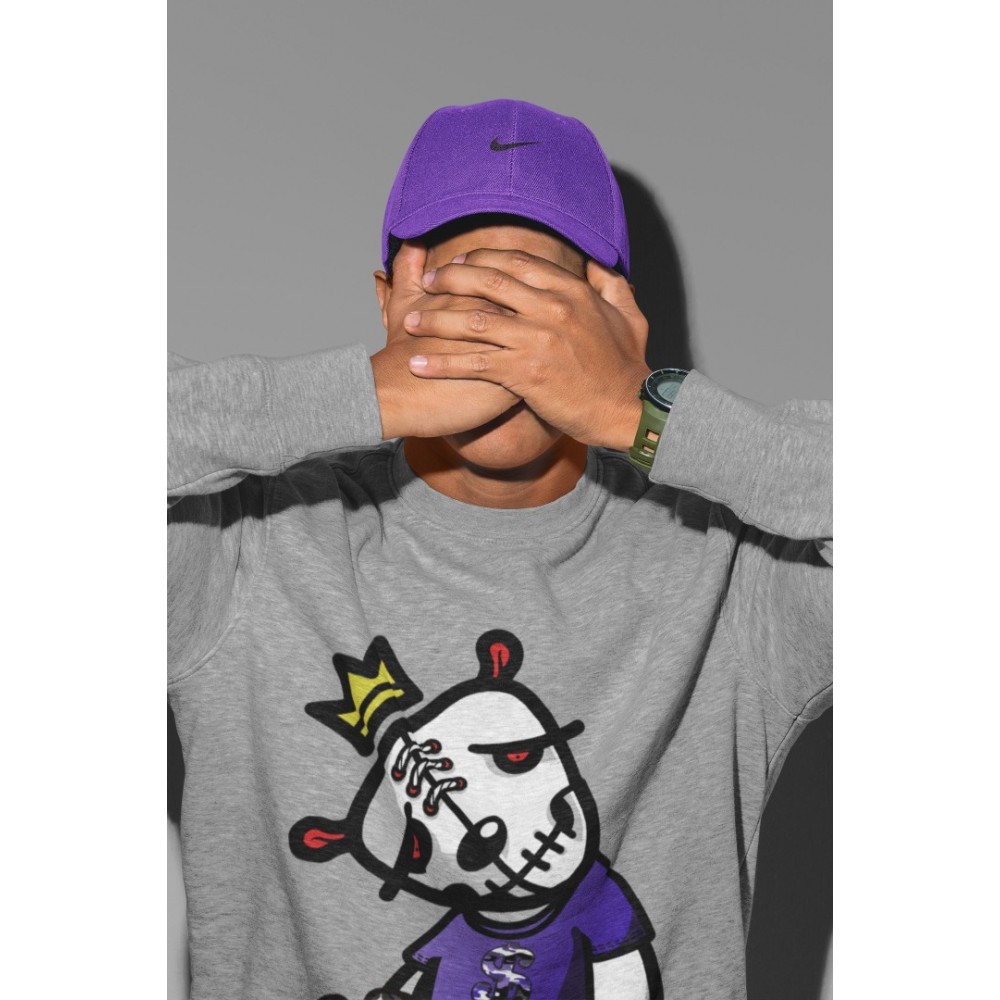 DEAD DOLLS SWEATSHIRT - AIR JORDAN 12 DARK CONCORD