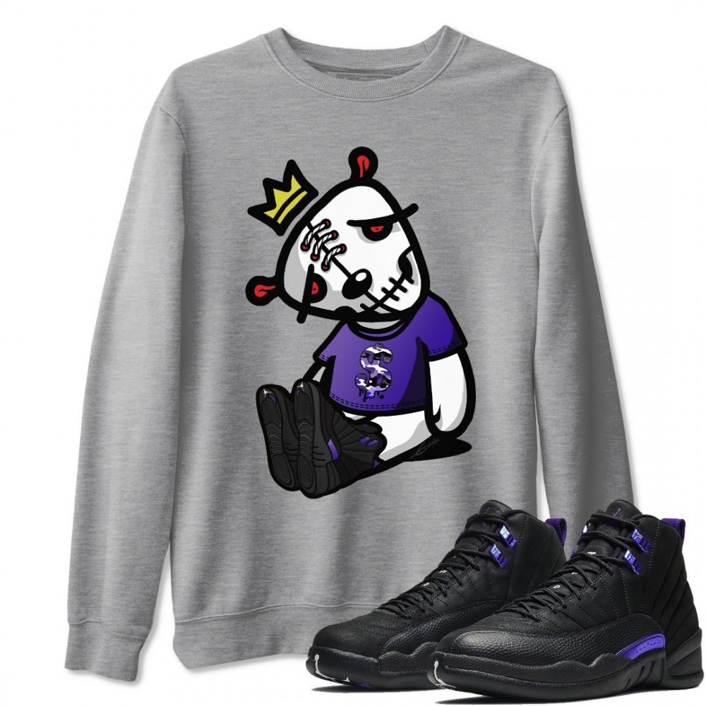 DEAD DOLLS SWEATSHIRT - AIR JORDAN 12 DARK CONCORD