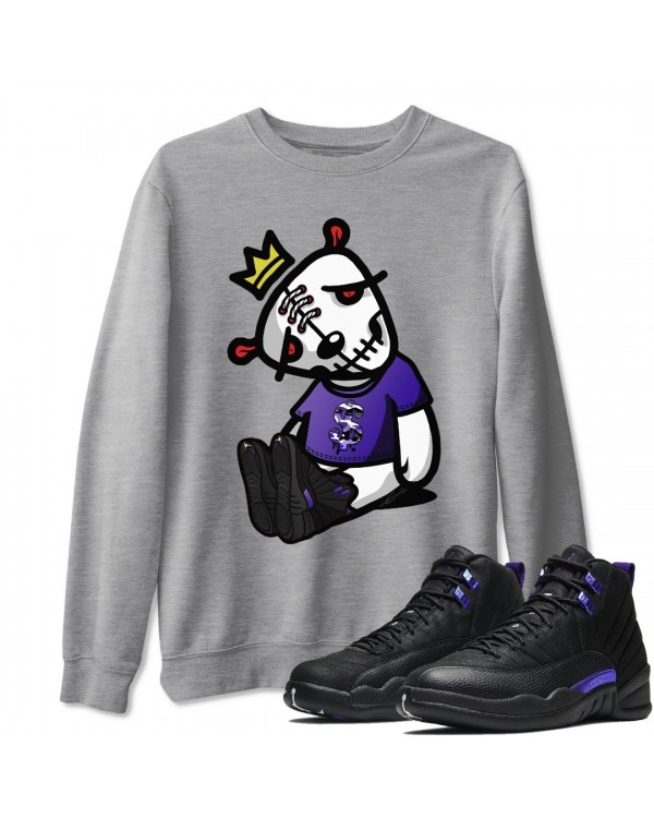 DEAD DOLLS SWEATSHIRT - AIR JORDAN 12 DARK CONCORD