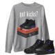 GOT KICKS SWEATSHIRT - AIR JORDAN 12 DARK CONCORD