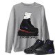 JORDAN GANG SWEATSHIRT - AIR JORDAN 12 DARK CONCORD