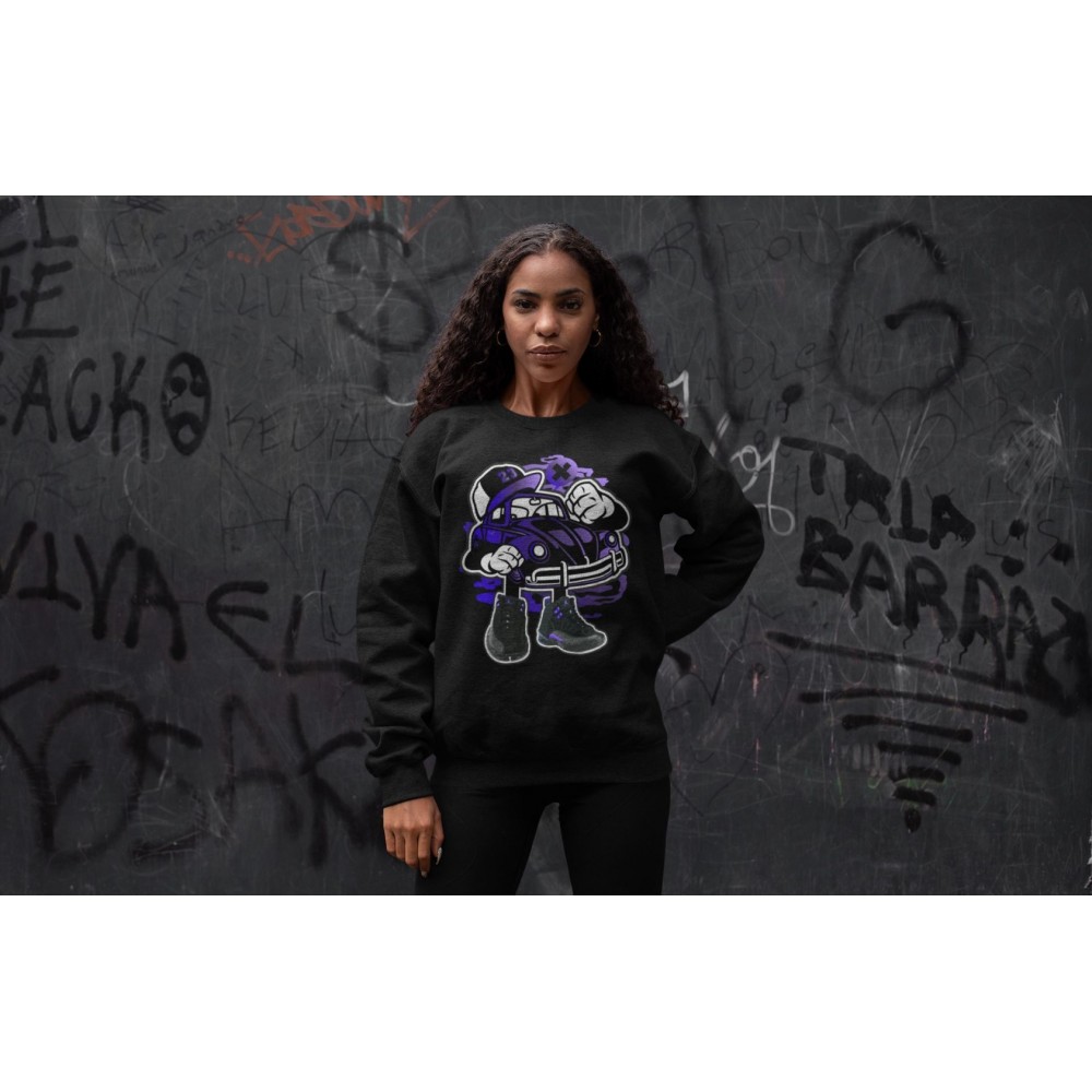 STREET BEETLE SWEATSHIRT - AIR JORDAN 12 DARK CONCORD