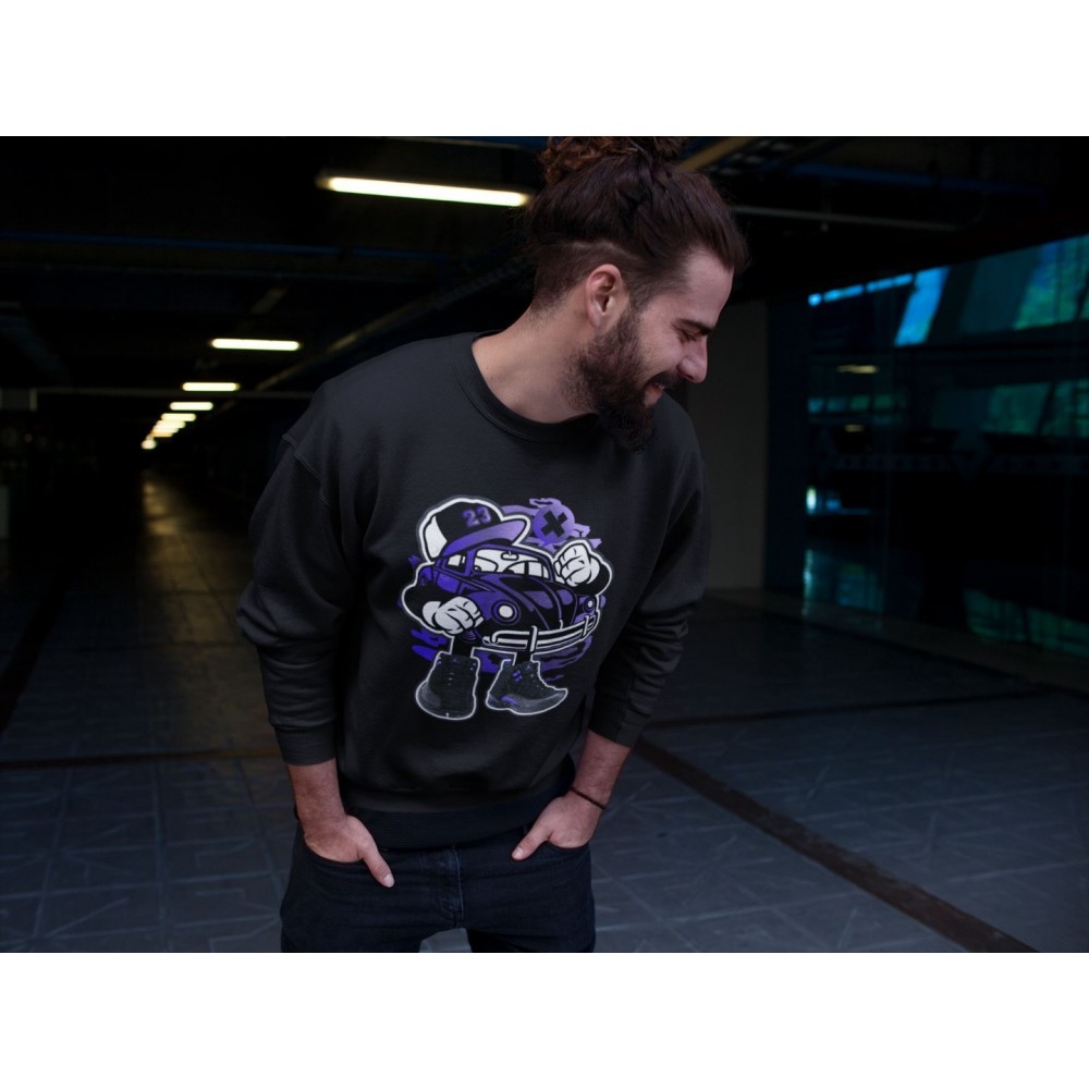 STREET BEETLE SWEATSHIRT - AIR JORDAN 12 DARK CONCORD