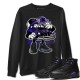 STREET BEETLE SWEATSHIRT - AIR JORDAN 12 DARK CONCORD