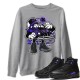 STREET BEETLE SWEATSHIRT - AIR JORDAN 12 DARK CONCORD