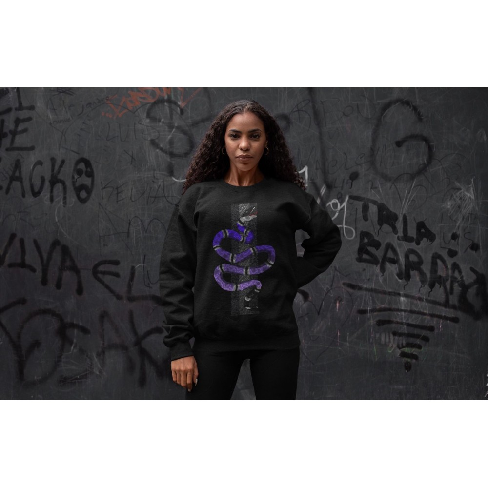 SNAKE SWEATSHIRT - AIR JORDAN 12 DARK CONCORD