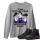 Y'ALL NEED NEW KICKS SWEATSHIRT - AIR JORDAN 12 DARK CONCORD