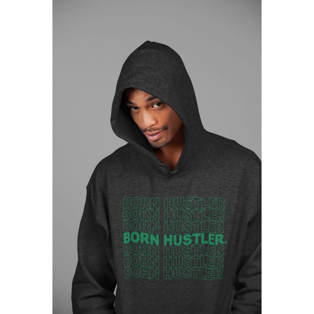 BORN HUSTLER HOODIE - AIR JORDAN 13 LUCKY GREEN