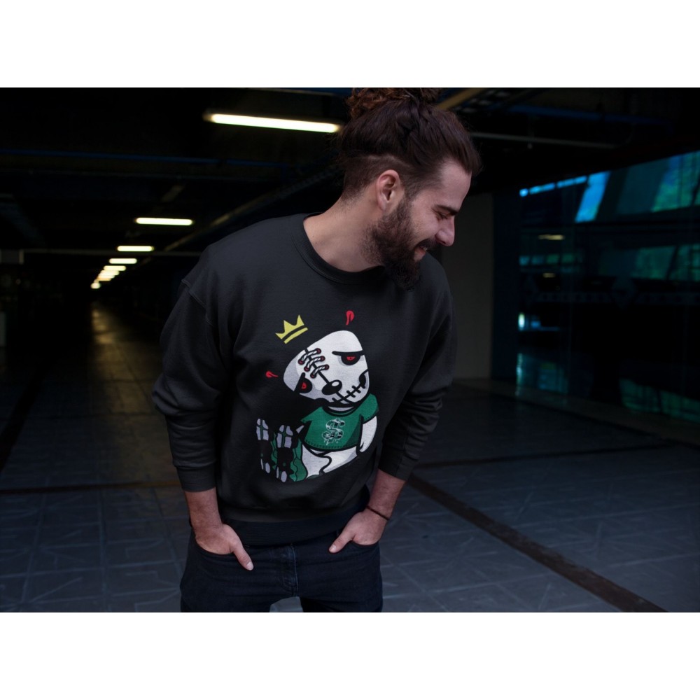 DEAD DOLLS SWEATSHIRT - AIR JORDAN 13 LUCKY GREEN