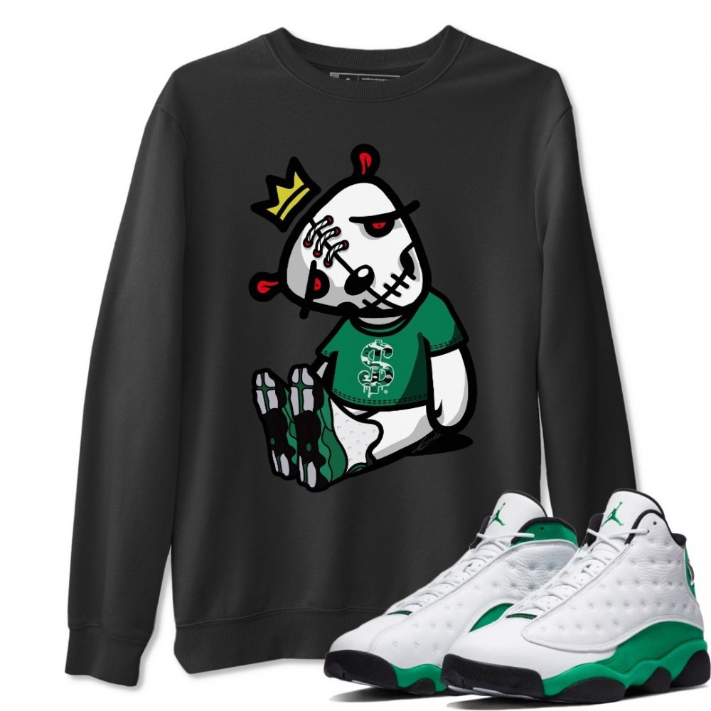 DEAD DOLLS SWEATSHIRT - AIR JORDAN 13 LUCKY GREEN