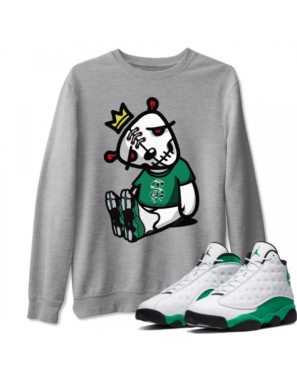 DEAD DOLLS SWEATSHIRT - AIR JORDAN 13 LUCKY GREEN