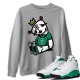 DEAD DOLLS SWEATSHIRT - AIR JORDAN 13 LUCKY GREEN