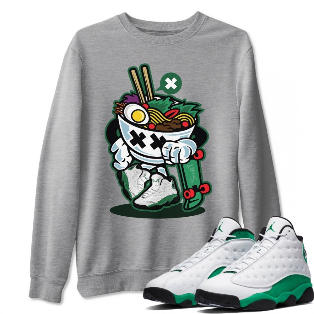 RAMEN STYLE SWEATSHIRT - AIR JORDAN 13 LUCKY GREEN