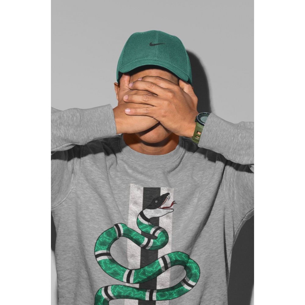 SNAKE SWEATSHIRT - AIR JORDAN 13 LUCKY GREEN