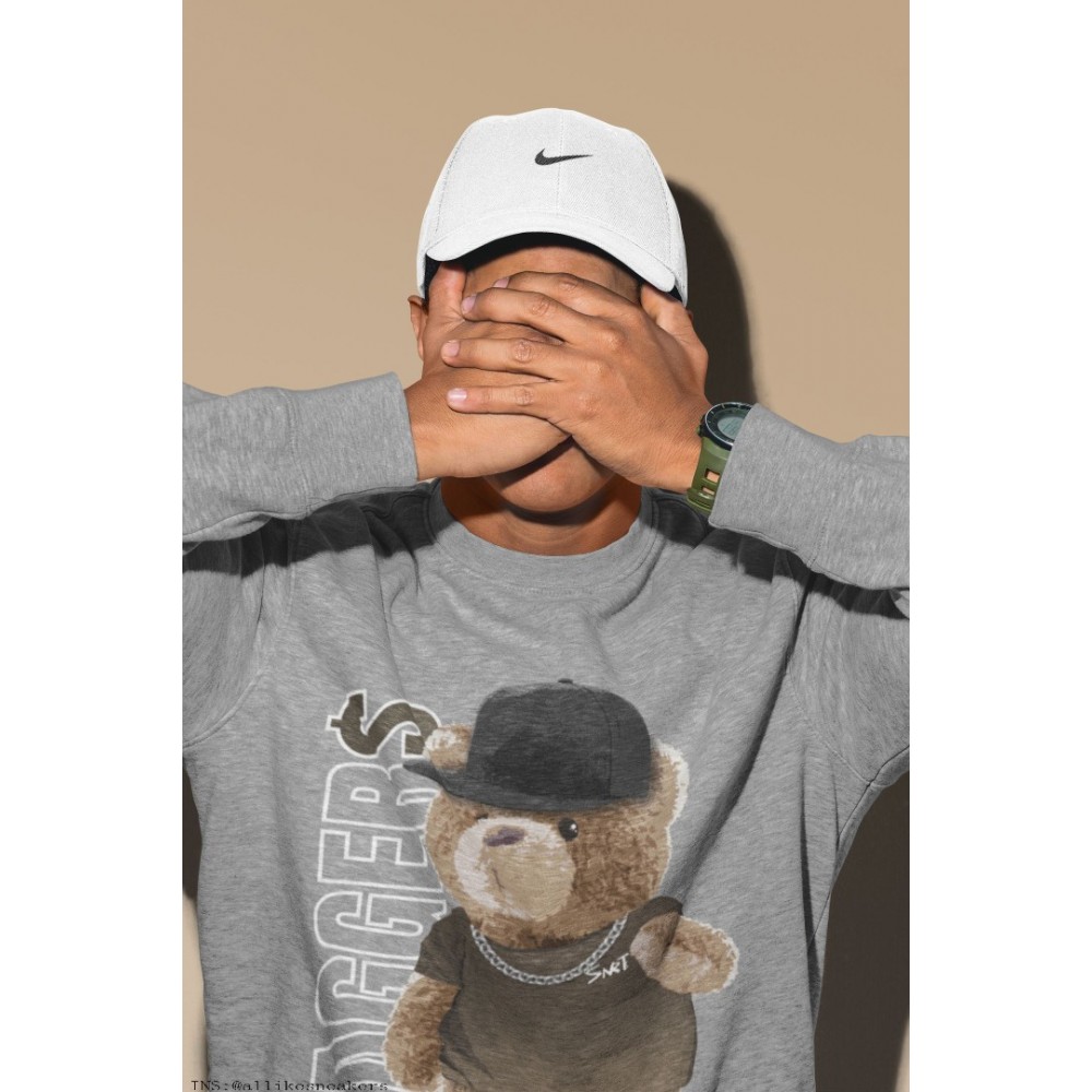 BEAR SWAGGERS SWEATSHIRT - AIR JORDAN 1 DARK MOCHA