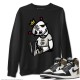 DEAD DOLLS SWEATSHIRT - AIR JORDAN 1 DARK MOCHA