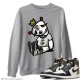 DEAD DOLLS SWEATSHIRT - AIR JORDAN 1 DARK MOCHA