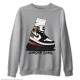 JORDAN GANG SWEATSHIRT - AIR JORDAN 1 DARK MOCHA