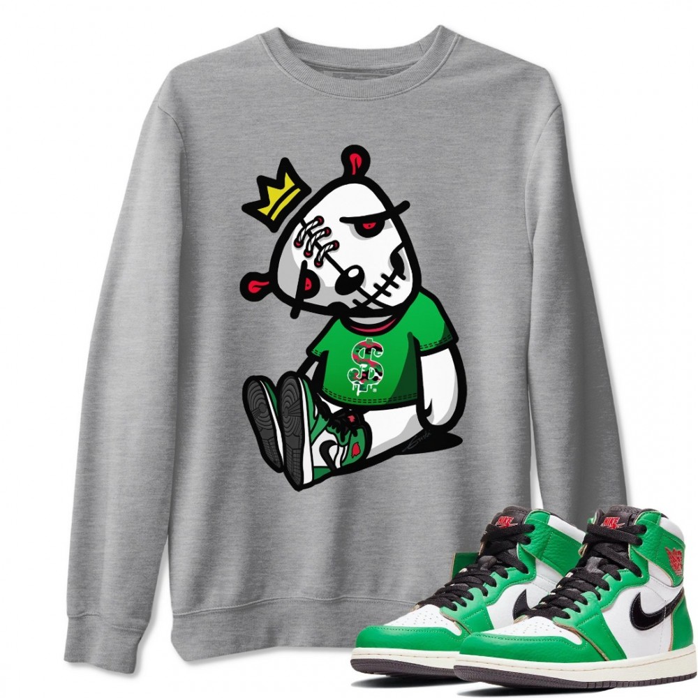 DEAD DOLLS SWEATSHIRT - AIR JORDAN 1 LUCKY GREEN