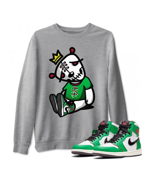 DEAD DOLLS SWEATSHIRT - AIR JORDAN 1 LUCKY GREEN