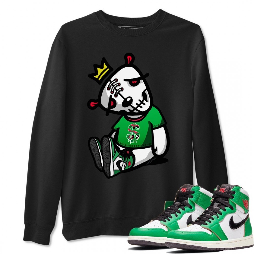 DEAD DOLLS SWEATSHIRT - AIR JORDAN 1 LUCKY GREEN