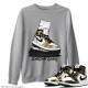 JORDAN GANG SWEATSHIRT - AIR JORDAN 1 METALLIC GOLD