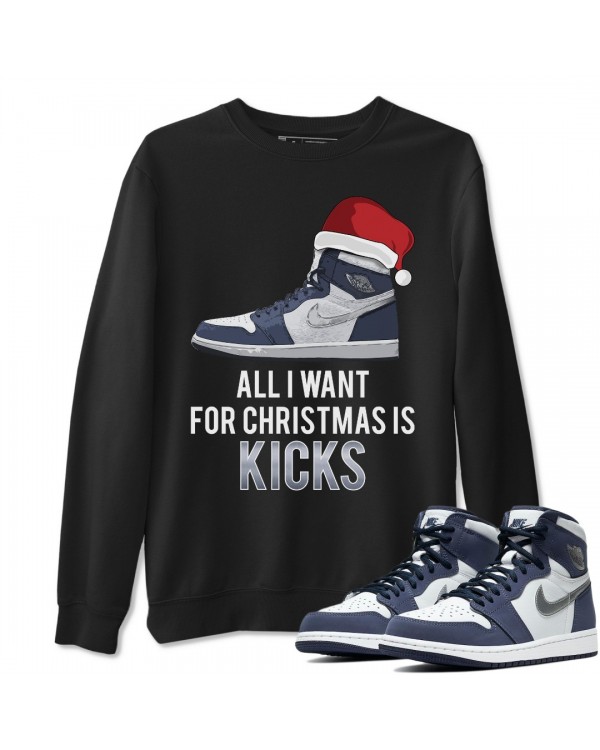 ALL I WANT SWEATSHIRT - AIR JORDAN 1 MIDNIGHT NAVY