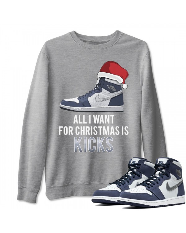 ALL I WANT SWEATSHIRT - AIR JORDAN 1 MIDNIGHT NAVY