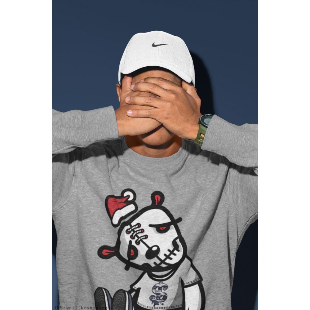 DEAD DOLLS SWEATSHIRT - AIR JORDAN 1 MIDNIGHT NAVY