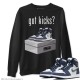 GOT KICKS SWEATSHIRT - AIR JORDAN 1 MIDNIGHT NAVY