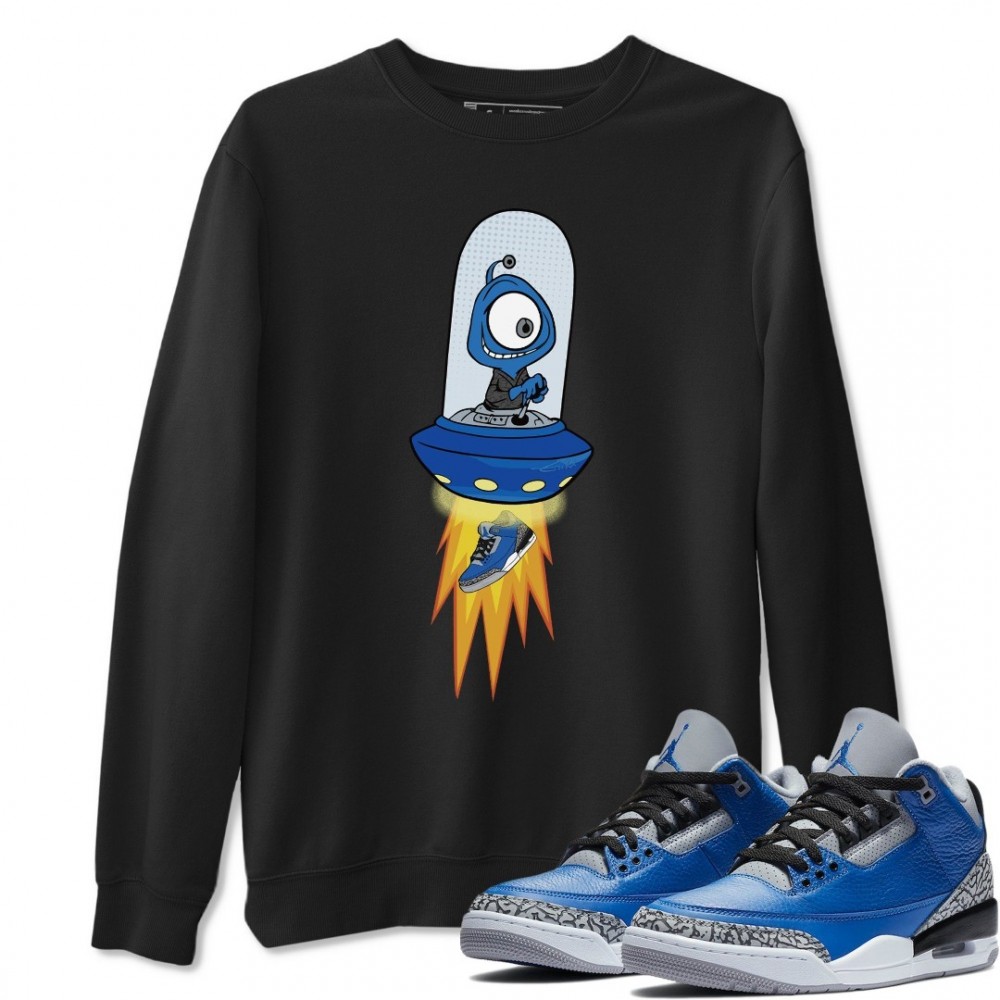 ALIEN SWEATSHIRT - AIR JORDAN 3 VARSITY ROYAL