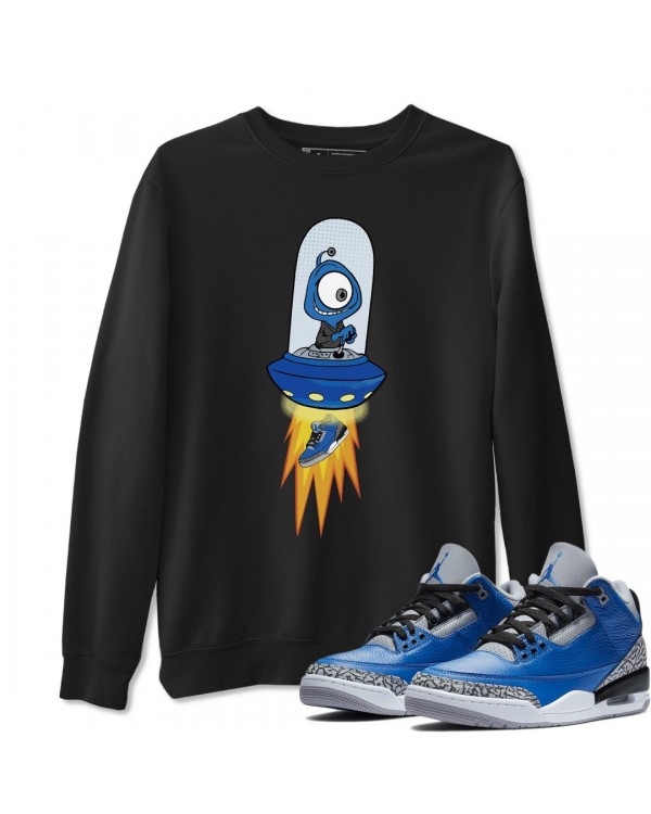 ALIEN SWEATSHIRT - AIR JORDAN 3 VARSITY ROYAL