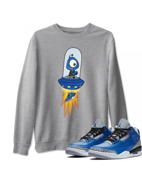 ALIEN SWEATSHIRT - AIR JORDAN 3 VARSITY ROYAL