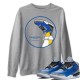 SNEAKERHEAD SWEATSHIRT - AIR JORDAN 3 VARSITY ROYAL