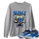 YOUNG MONEY SWEATSHIRT - AIR JORDAN 3 VARSITY ROYAL