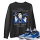 Y'ALL NEED NEW KICKS SWEATSHIRT - AIR JORDAN 3 VARSITY ROYAL