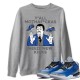 Y'ALL NEED NEW KICKS SWEATSHIRT - AIR JORDAN 3 VARSITY ROYAL