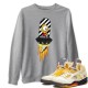 ALIEN SWEATSHIRT - AIR JORDAN 5 X OFF-WHITE SAIL