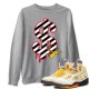 DOLLAR SWEATSHIRT - AIR JORDAN 5 X OFF-WHITE SAIL