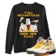 Y'ALL NEED NEW KICKS SWEATSHIRT - AIR JORDAN 5 X OFF-WHITE SAIL