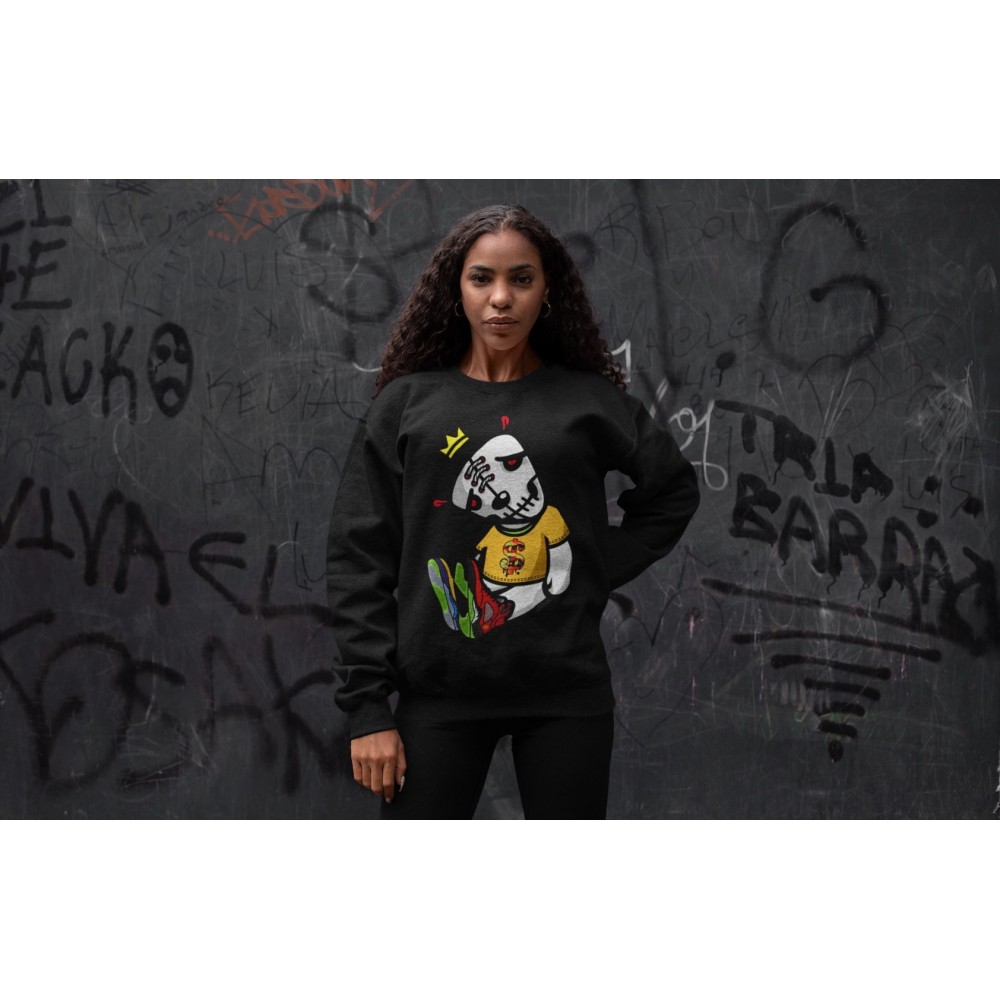 DEAD DOLLS SWEATSHIRT - AIR JORDAN 5 WHAT THE