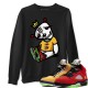 DEAD DOLLS SWEATSHIRT - AIR JORDAN 5 WHAT THE