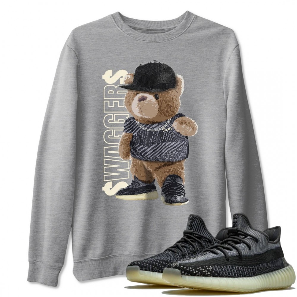 BEAR SWAGGERS SWEATSHIRT - YEEZY 350 V2 CARBON ASRIEL