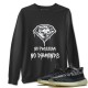 DIAMOND SWEATSHIRT - YEEZY 350 V2 CARBON ASRIEL