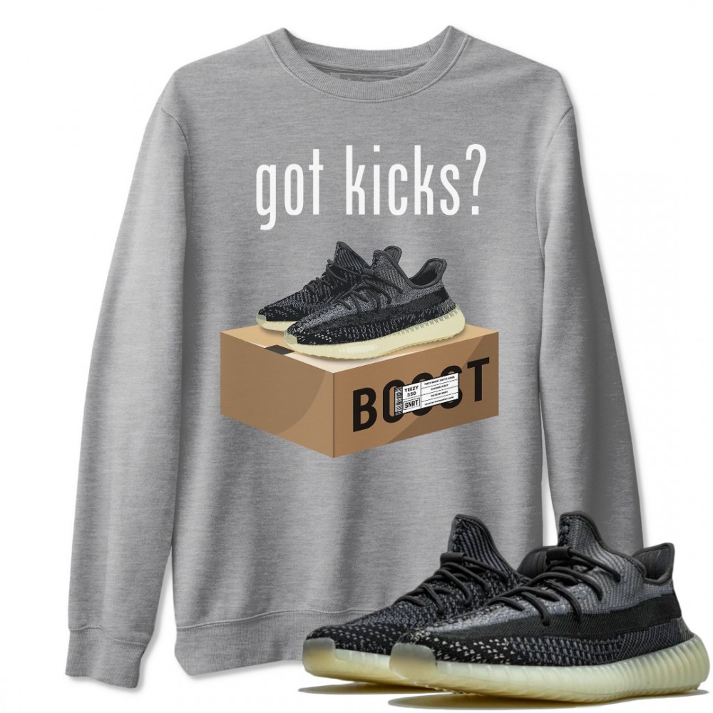 GOT KICKS SWEATSHIRT - YEEZY 350 V2 CARBON ASRIEL