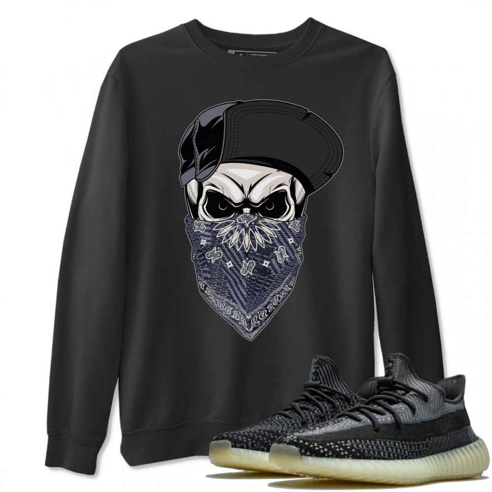 SKULL HAT SWEATSHIRT - YEEZY 350 V2 CARBON ASRIEL