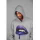 DRIPPING LIPS HOODIE - AIR JORDAN 12 DARK CONCORD