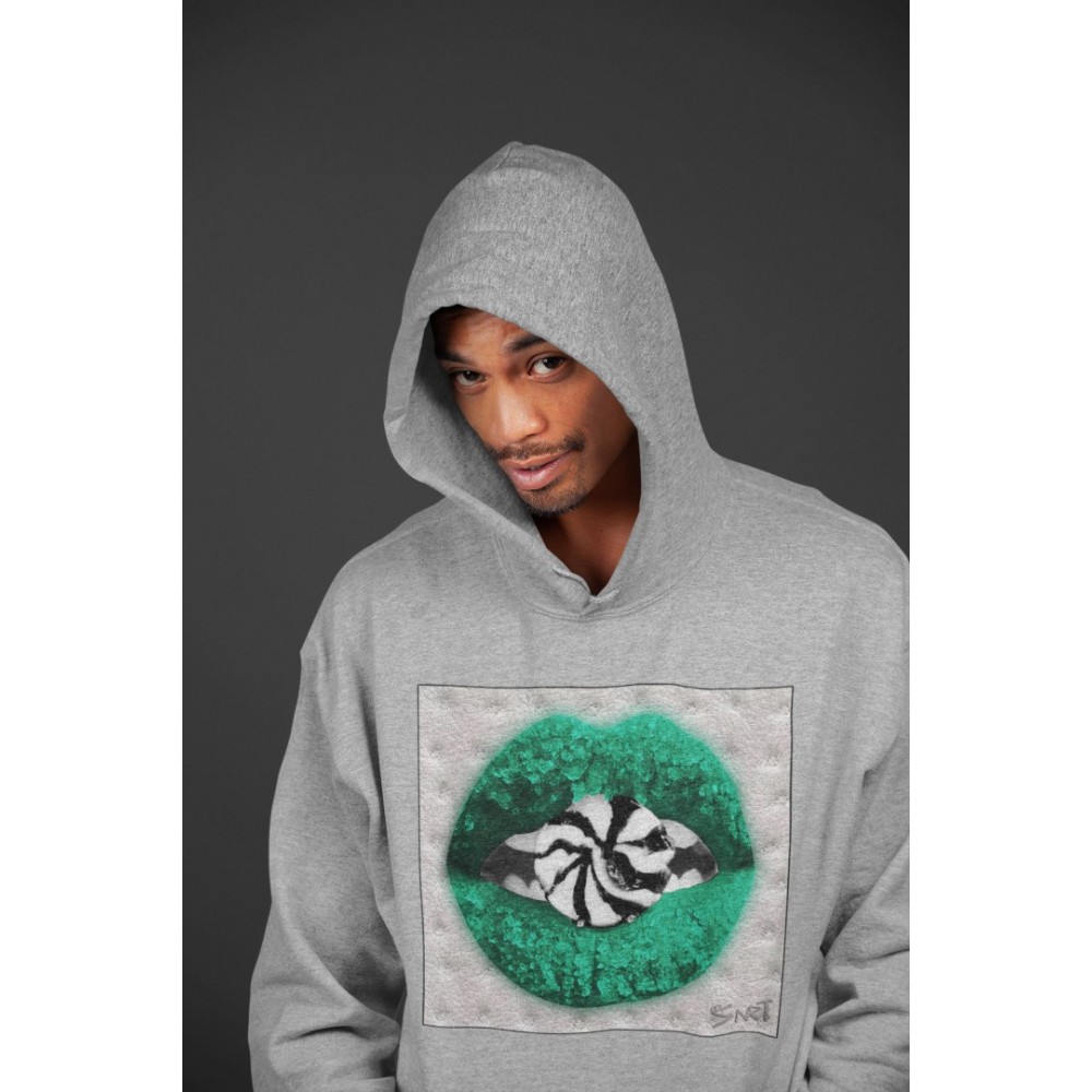 LIPS CANDY HOODIE - AIR JORDAN 13 LUCKY GREEN